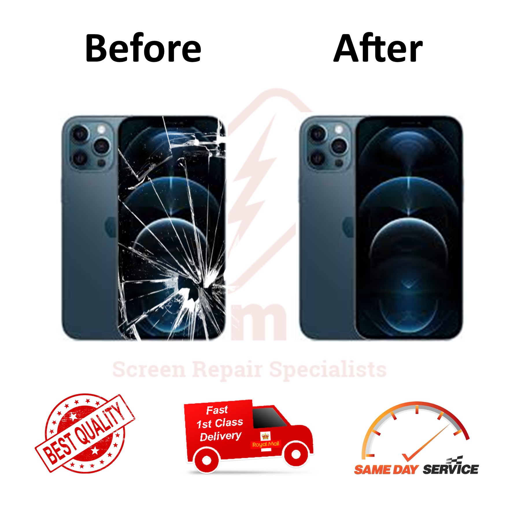 iPhone 12 Pro Screen Refurbishment