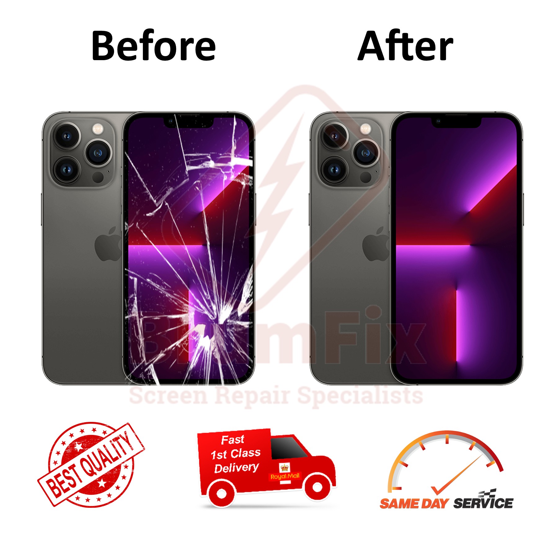 iPhone 13 Pro Screen Refurbishment