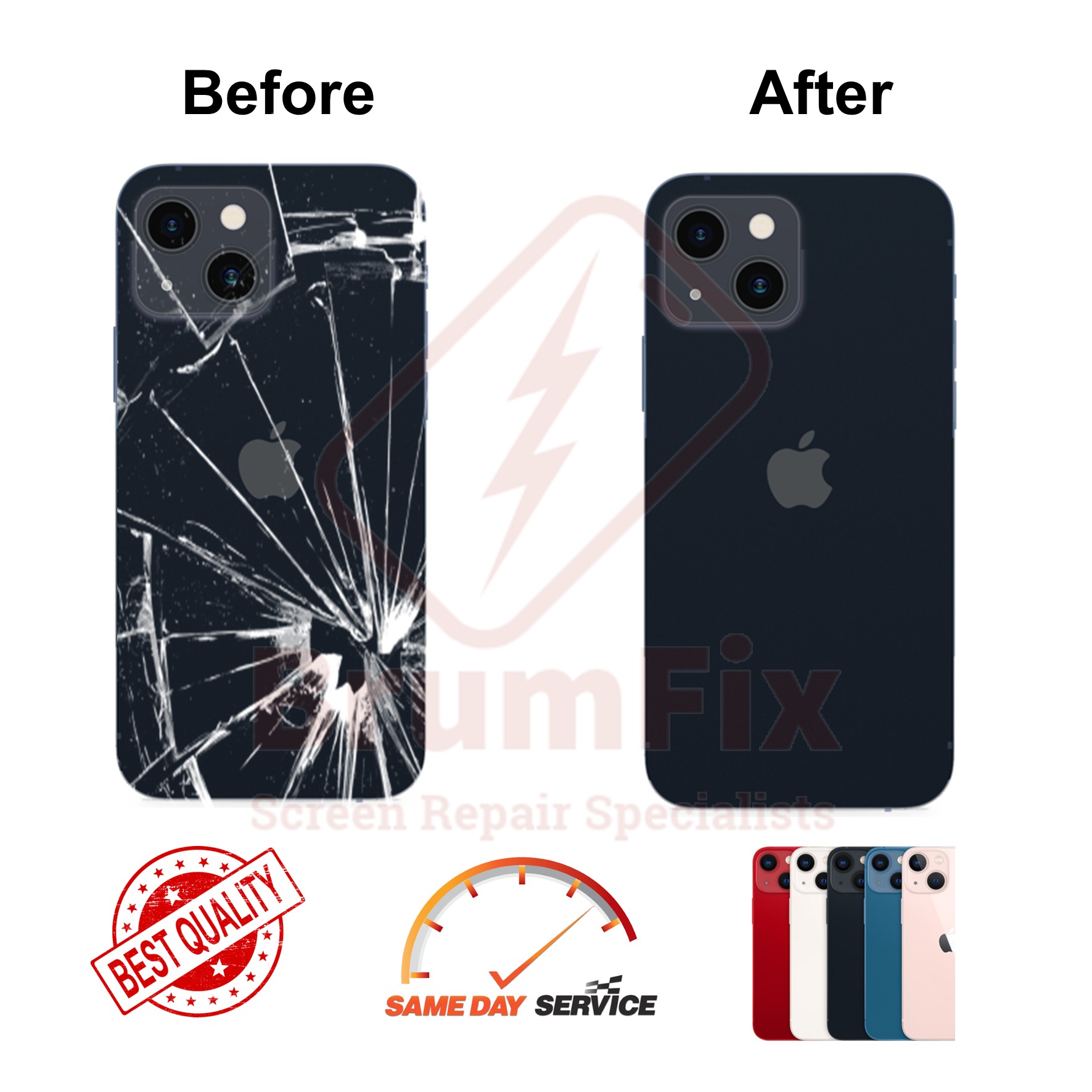 iPhone 13 Back Glass Replacement