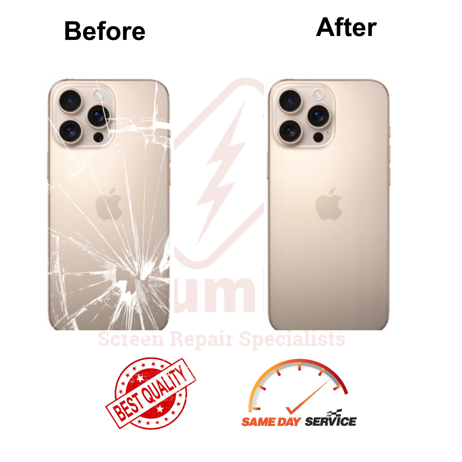 iPhone 16 Pro Max Back Glass Replacement
