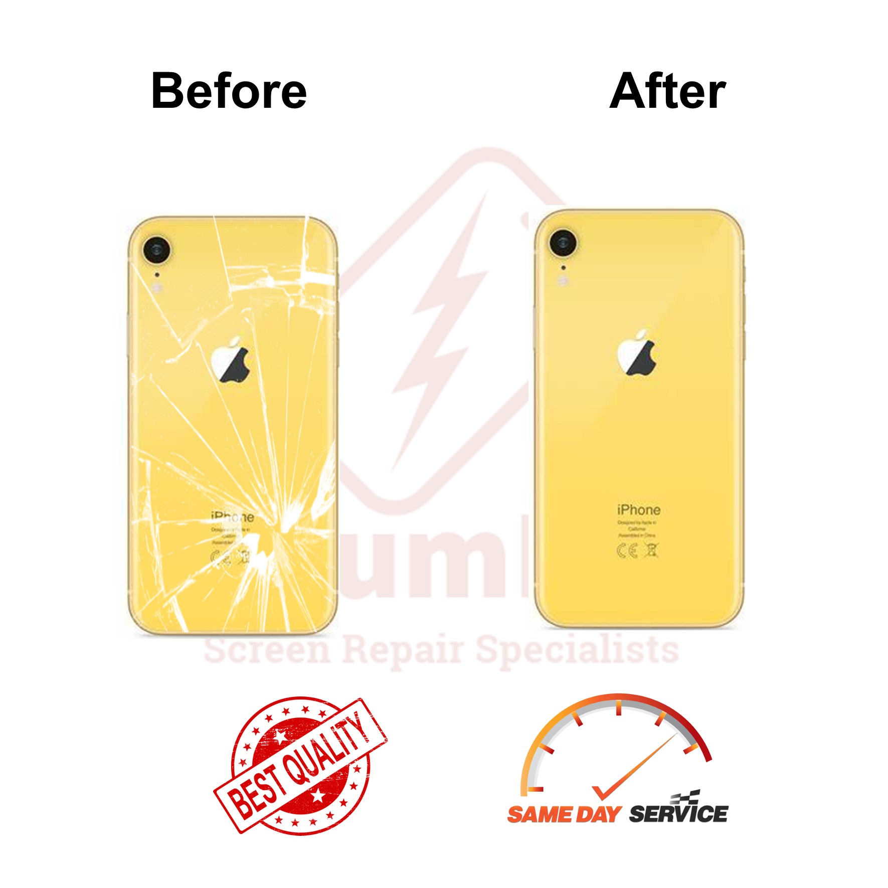 iPhone XR Back Glass Replacement