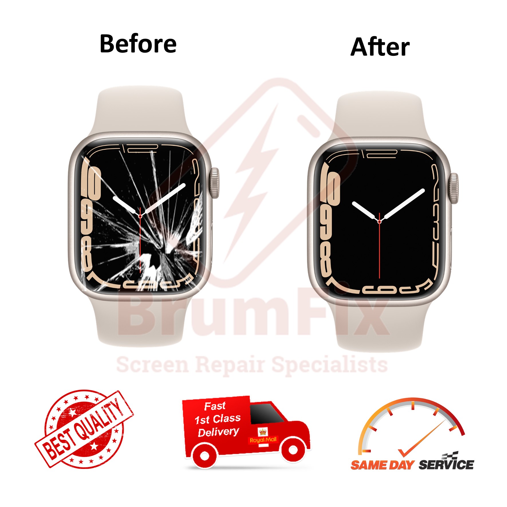 Apple Watch Series 7 Screen Refurbishment