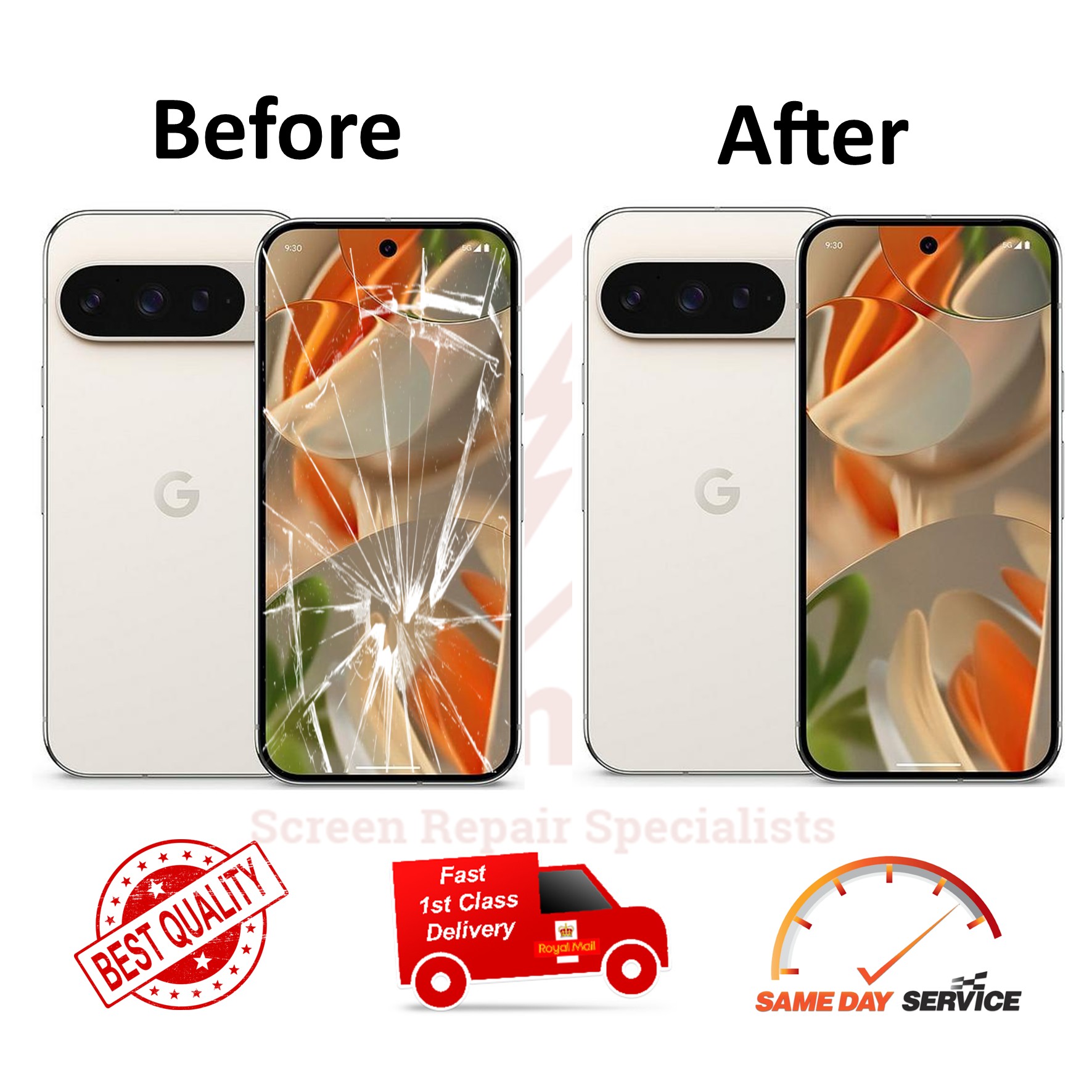 Google Pixel 9 Pro Screen Replacement