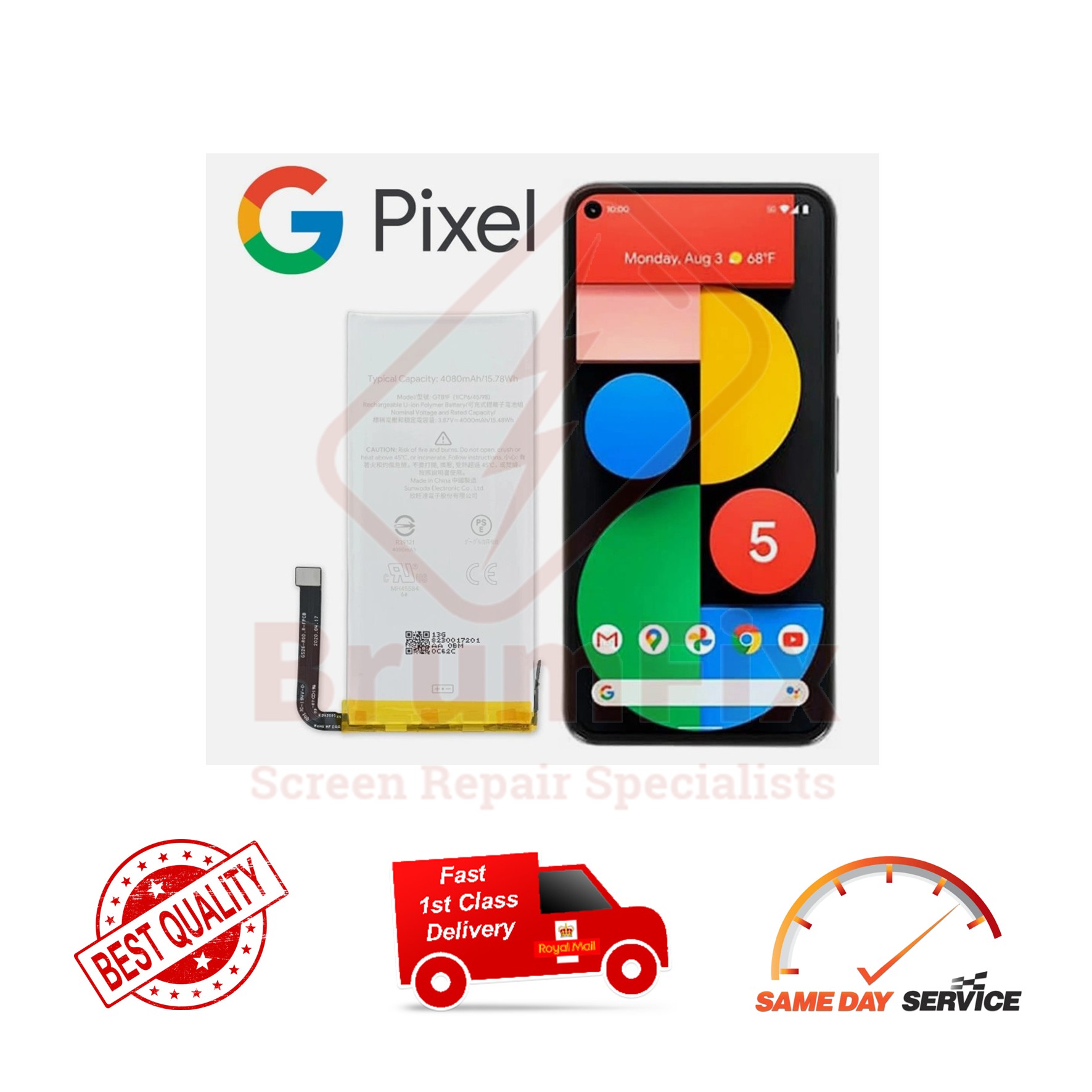 Google Pixel 6a Battery Replacement